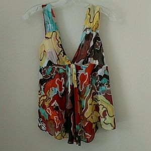 Diane Von Furstenberg Tank blouse